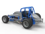 Vintage Sprint car Scale 1:25-6