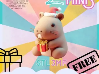 CHRISTMAS CAPYBARA