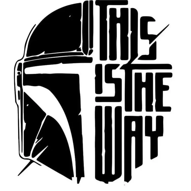 THIS IS THE WAY (cuadro)