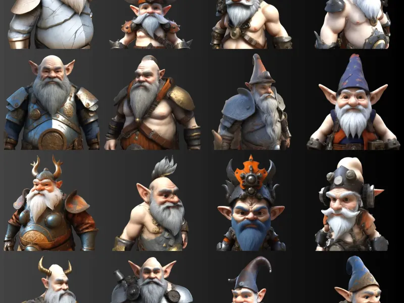 Dwarven Warriors Ultimate Collection: Fantasy Character Mod
