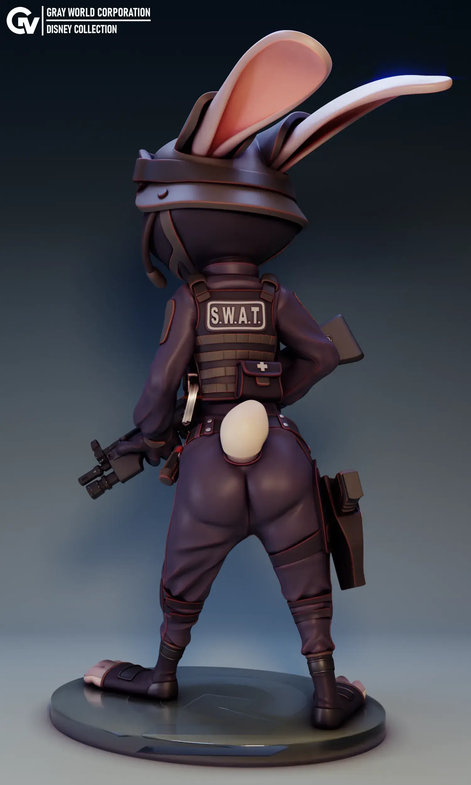 Judy Hopps "S.W.A.T." (en anglais) | Zootopie
