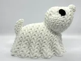 Knitted Ghost Dog-2