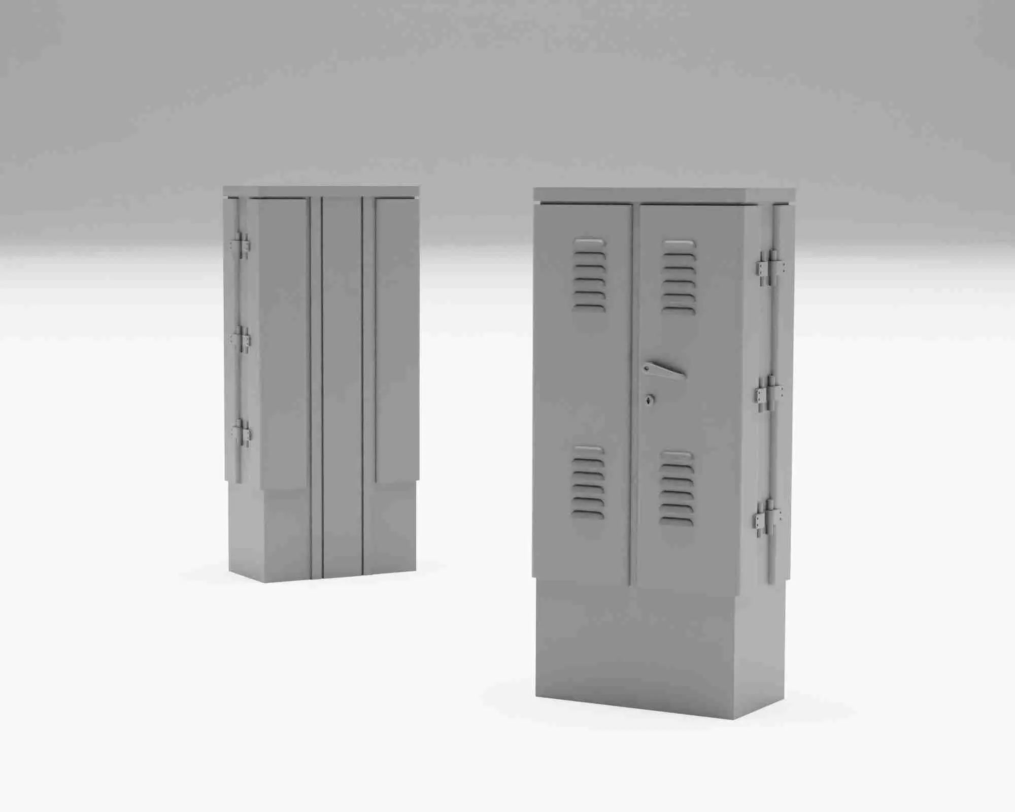 Electrical junction boxes H0 scale