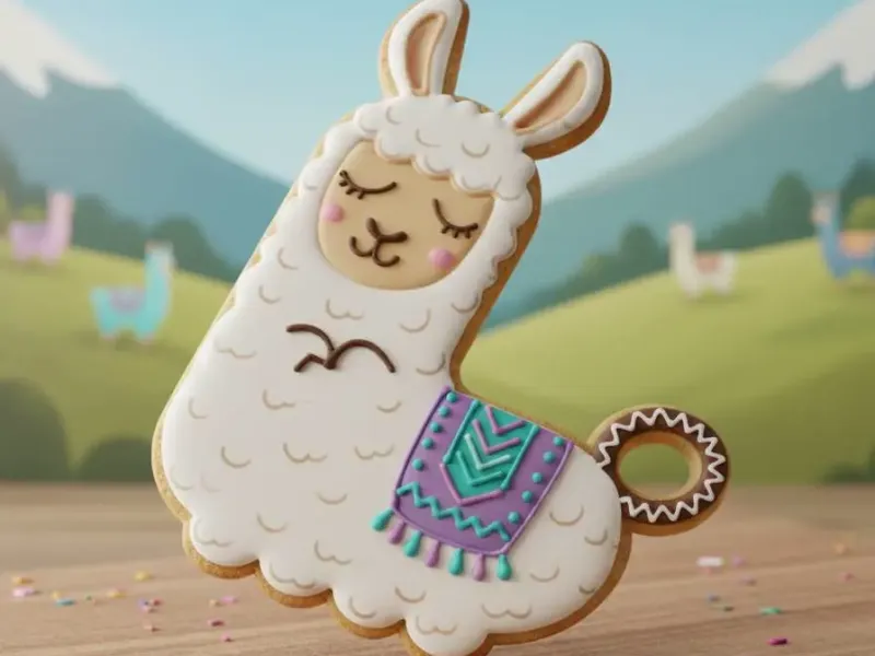 Alpaca llavero