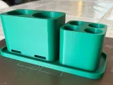 Modular Bathroom Organizer – Toothbrush & Razor-2