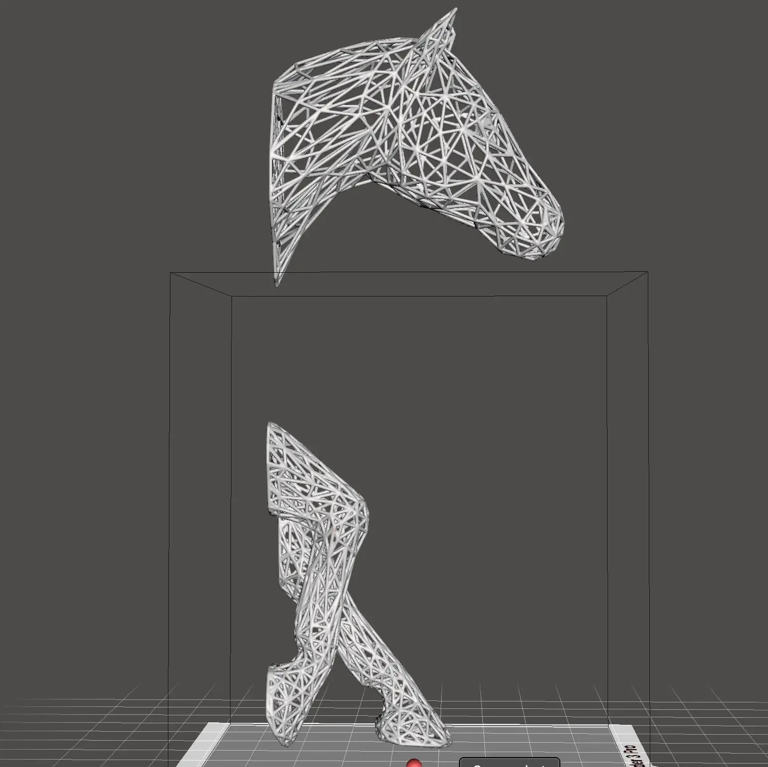 HORSE WIREFRAME WALL DECOR (2 DESIGNS)