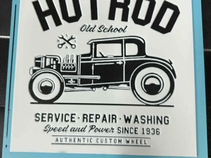 Hot Rod Repair shop sign