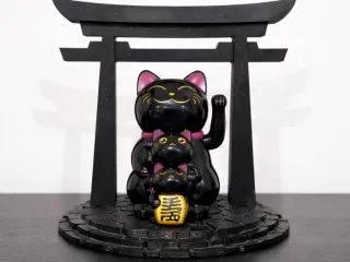 Torii Gate Display Base - Japanese Decorative
