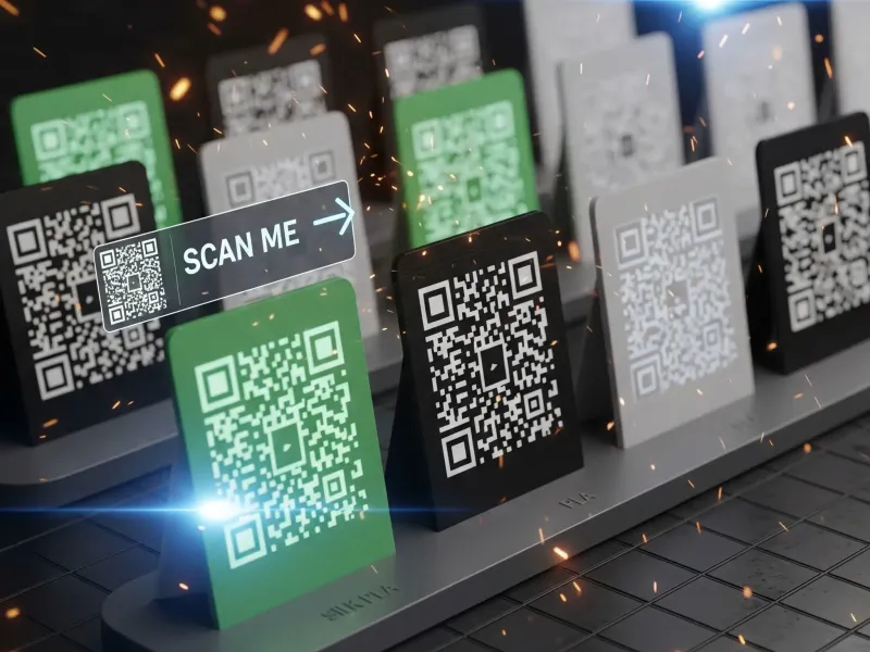 بطاقات QR مخصصة تجمع بين الأناقة والوظيفة بشكل مذهل!