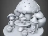 Miniature Gnome Party -2