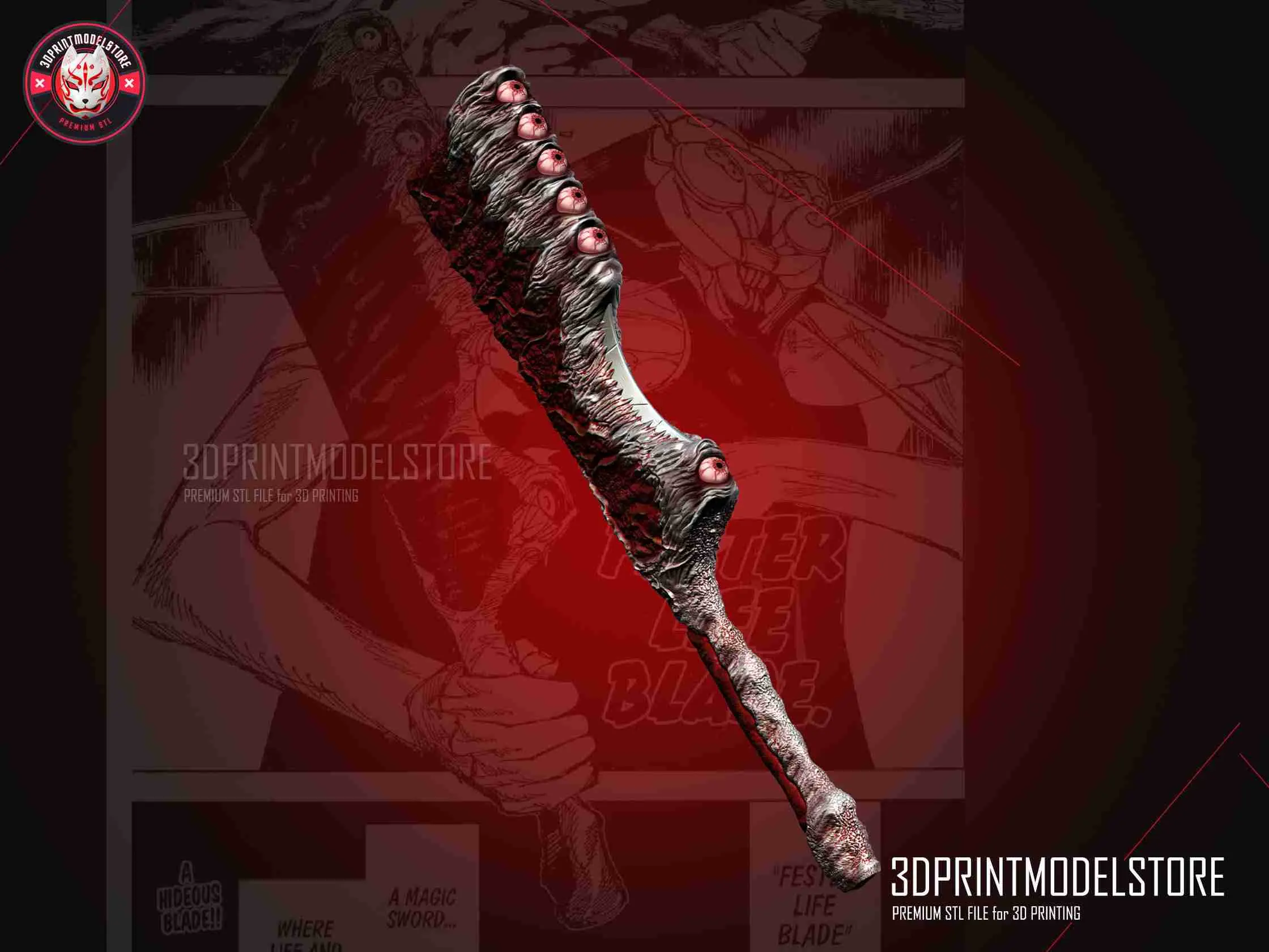 Festering Life Sword Halloween Cosplay Blade Jujutsu Kaisen