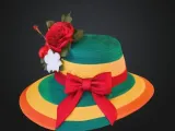 Vibrant Beach Elegance Hat-1
