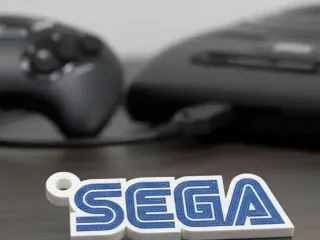 Sega Logo Keychain