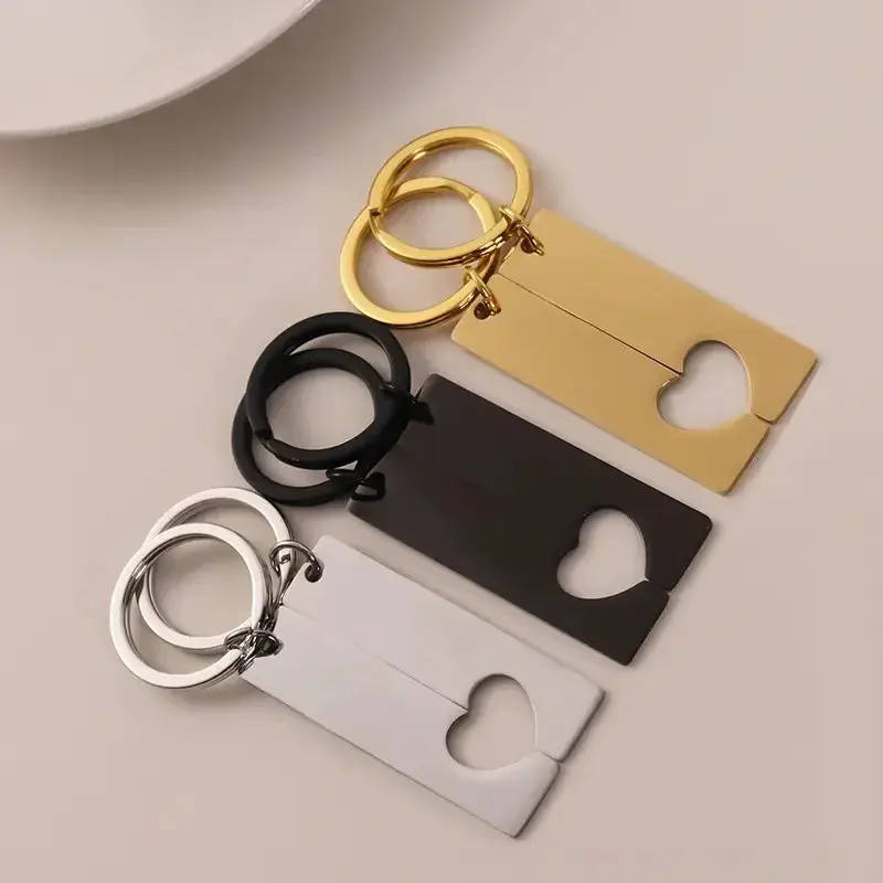 Fit Together Heart Keyring – Couples & Friends 🧩❤️🔑