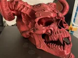 Demon skull Halloween Decor-5