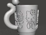 hello kitty cup-0