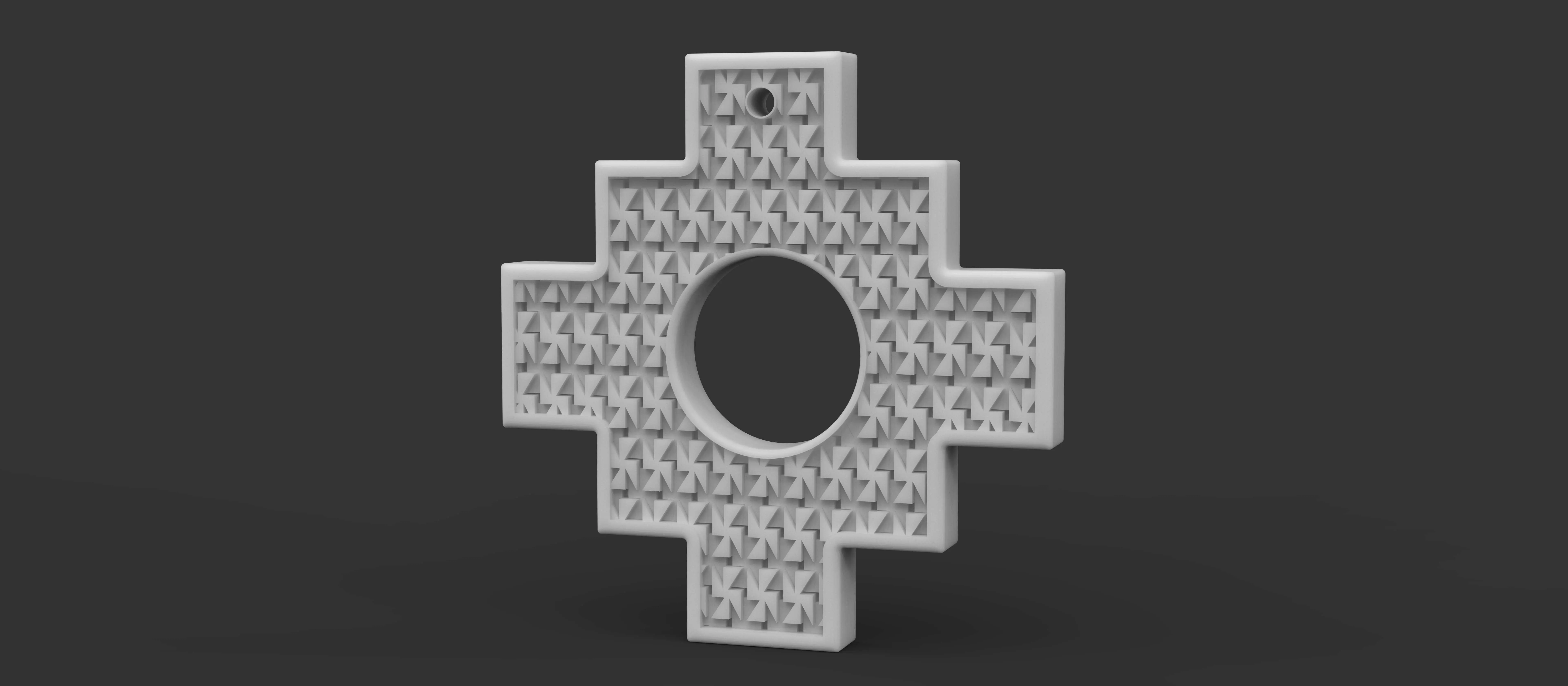 Cruz Chakana (cruz andina) Concepto Escher