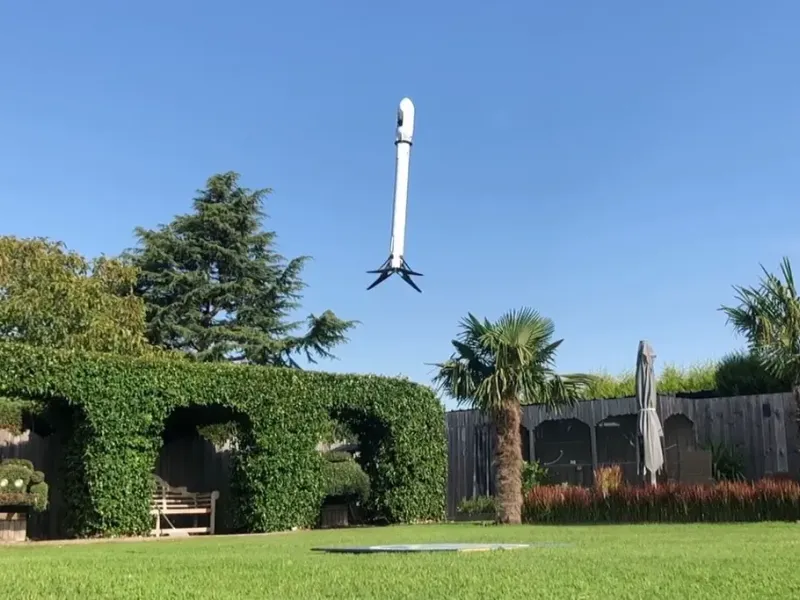 Rachetă edf inspirată de SpaceX