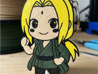 LLAVERO TSUNADE 5TA HOKAGE - 3DLABMEX