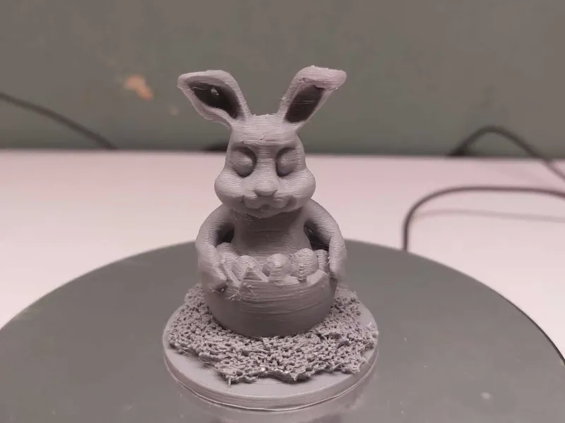 easter bunny in egg