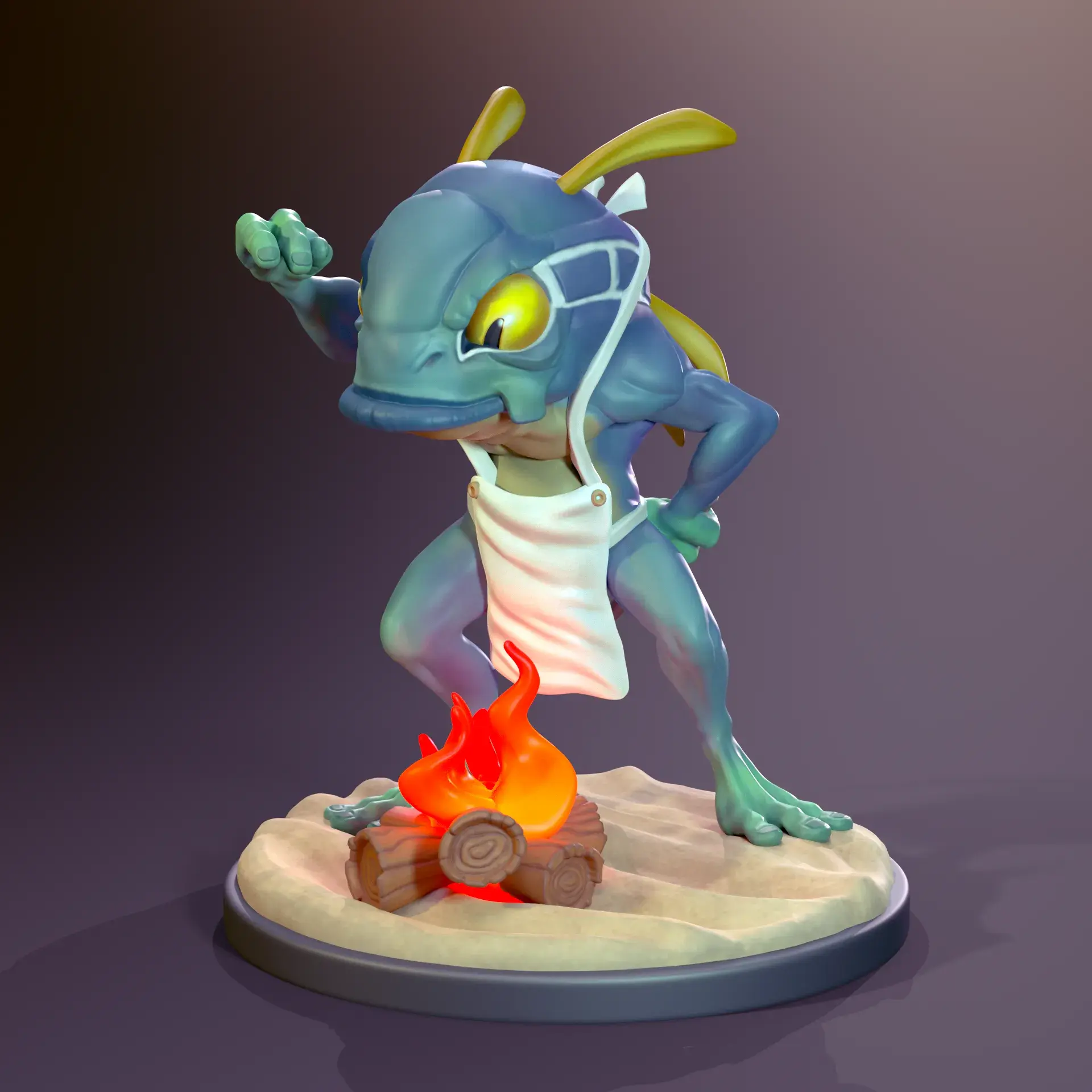 "Captain" Cookie Murloc Looking