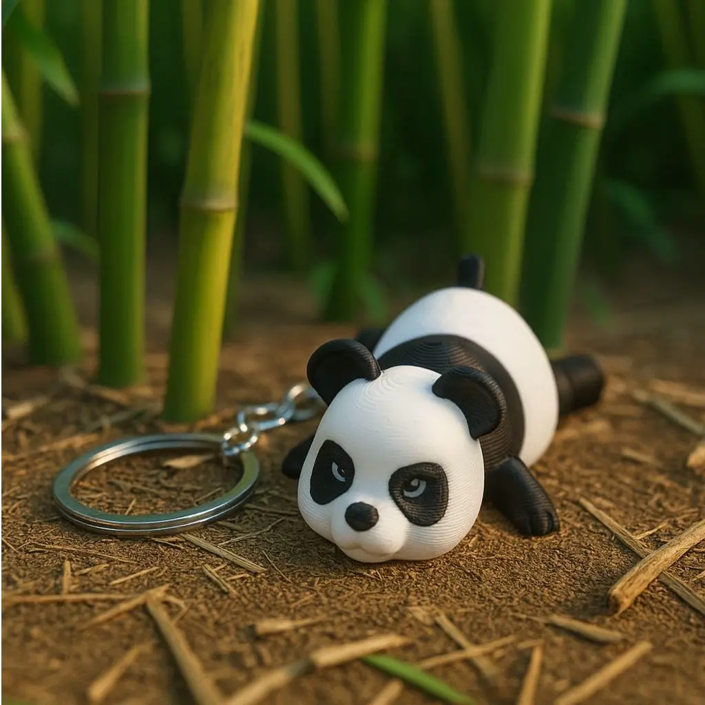 Articulated Panda! Color the fun!