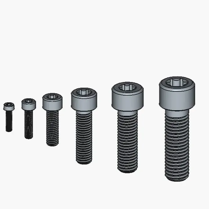 TORX SCREW SET M3-M16