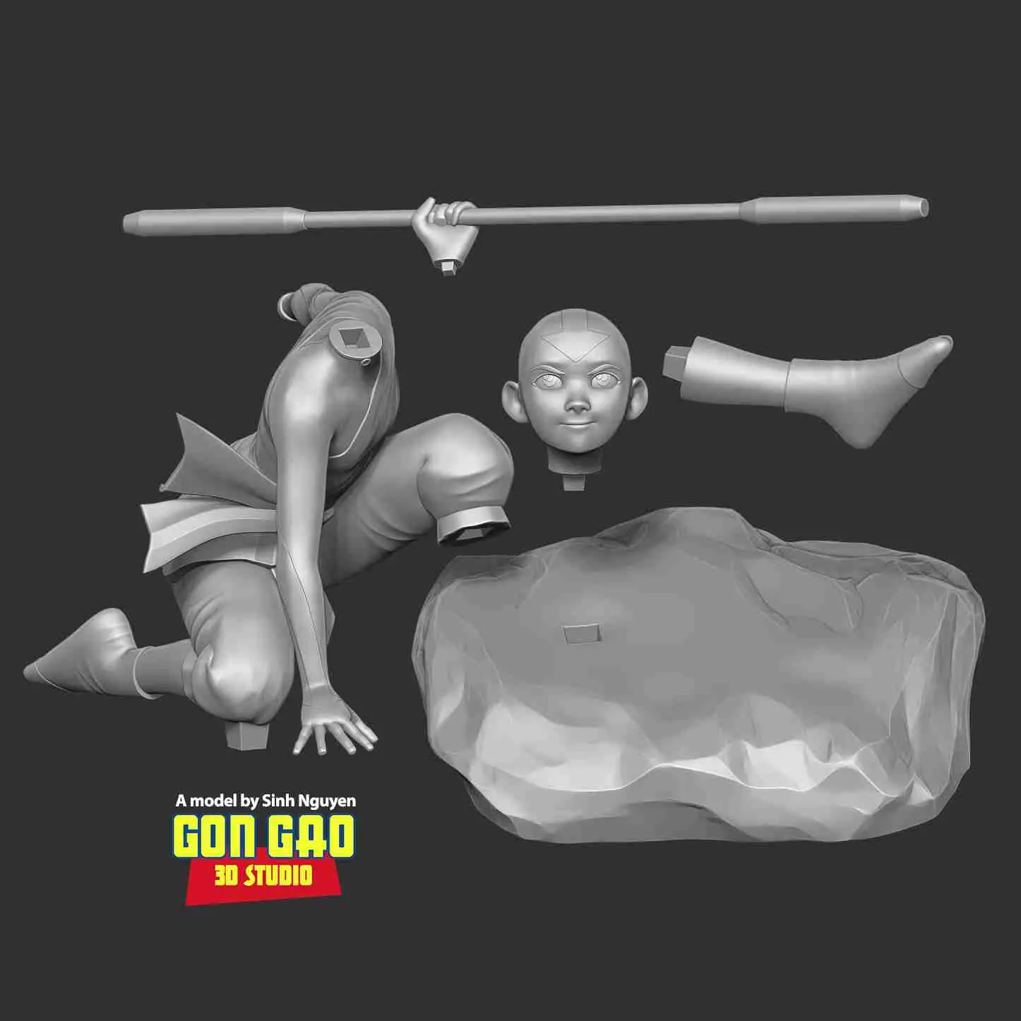 Aang - Avatar Fanart