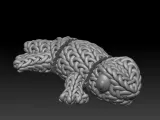 Knitted Flexi Gecko-5