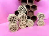 Honeycomb key holder-keychain-4