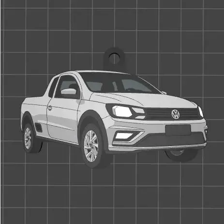Volkswagen Saveiro Keychain
