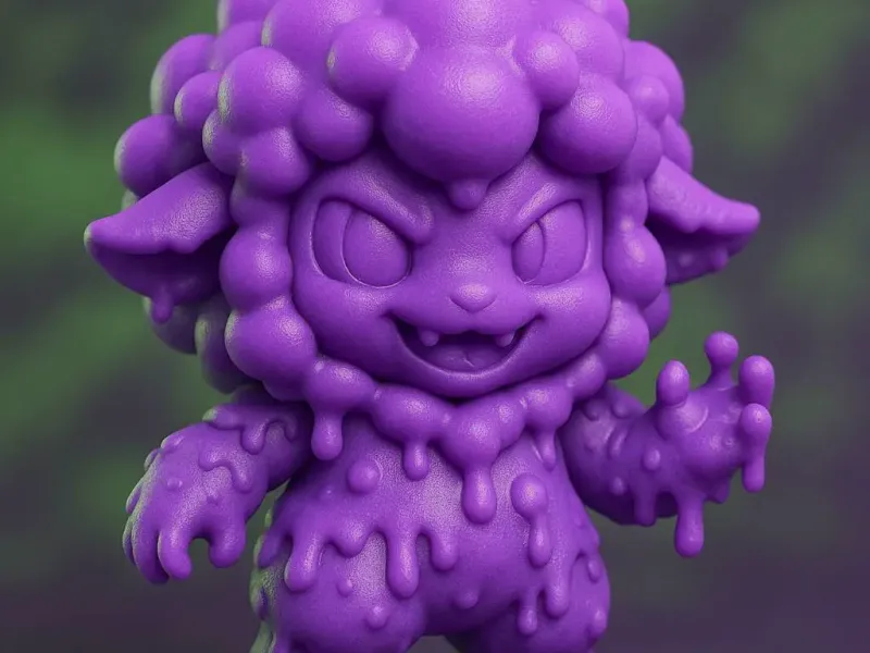 Elemental Chibi Toxic (Sheep Edition)