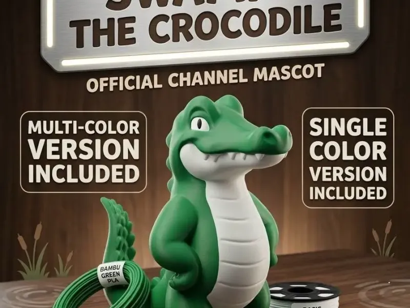Swampy das Krokodil