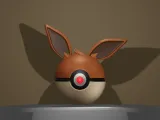 Eevee Pokemon - Pokeball Articulable-1
