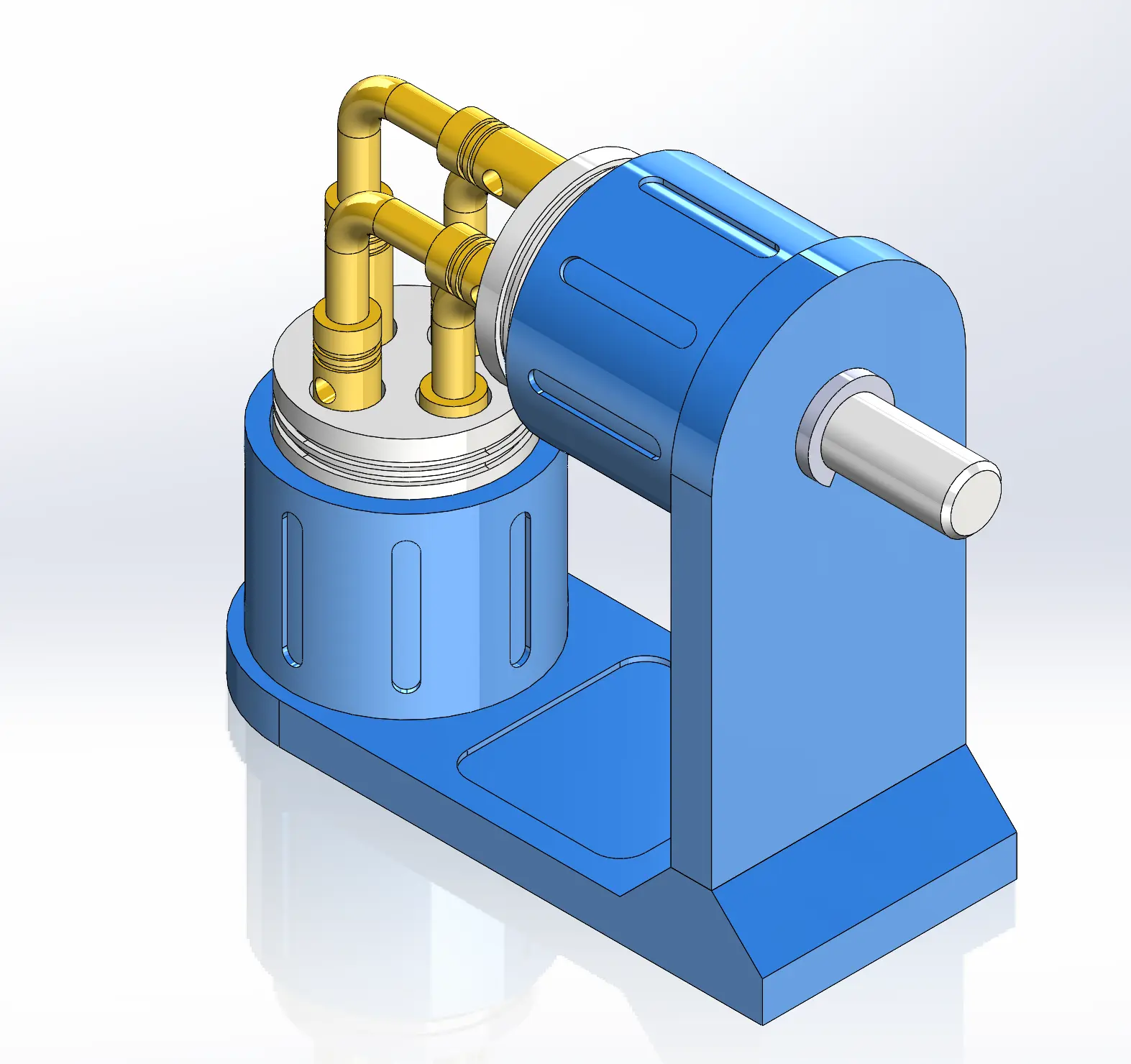 ROTATIONAL PISTON - ENGINE MECHANISM KINEMATICS