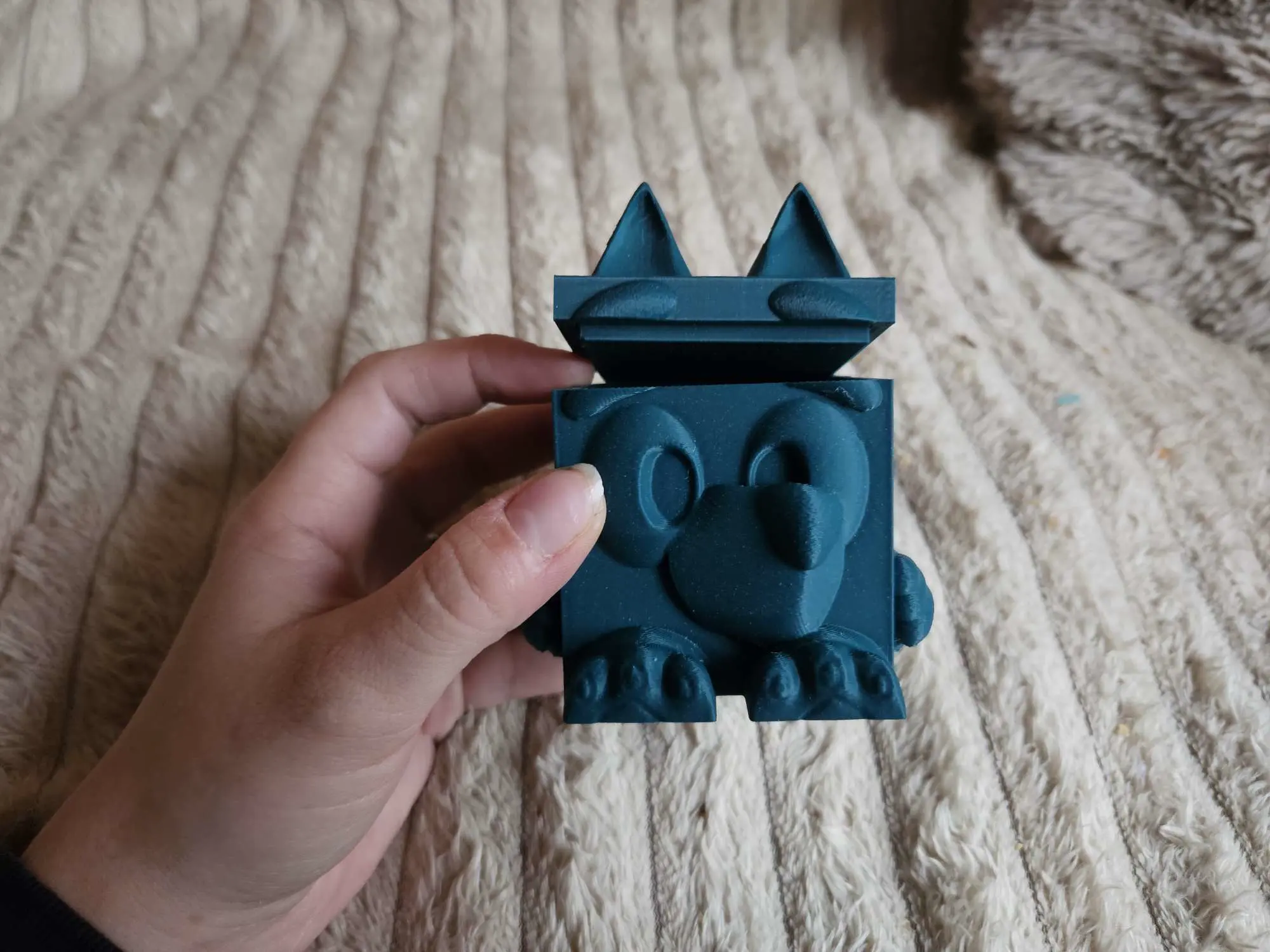 bluey gift box, storage, cute present toy