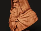 Archmage Wizard Bust | Mystic Sorcerer Statue | High Fantasy-4