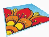 Mandala dividido en cuartos-0
