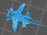 Tethys spaceship 28 - sci-fi science fiction future 40k legi-8