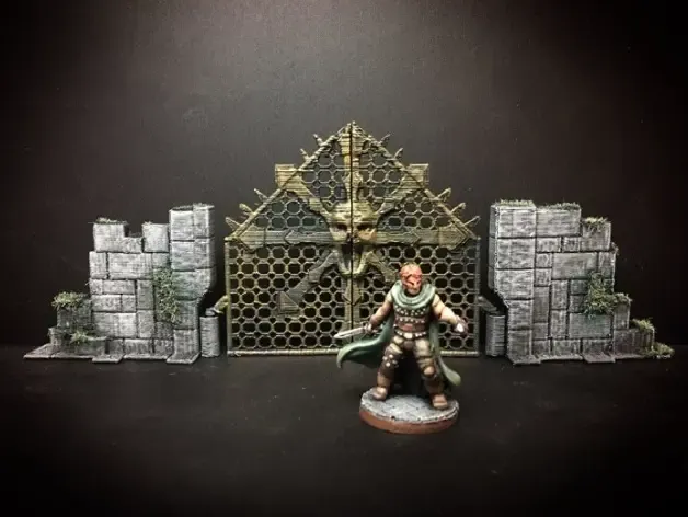 Delving Decor: Chaos Gate (28mm/Heroic scale)