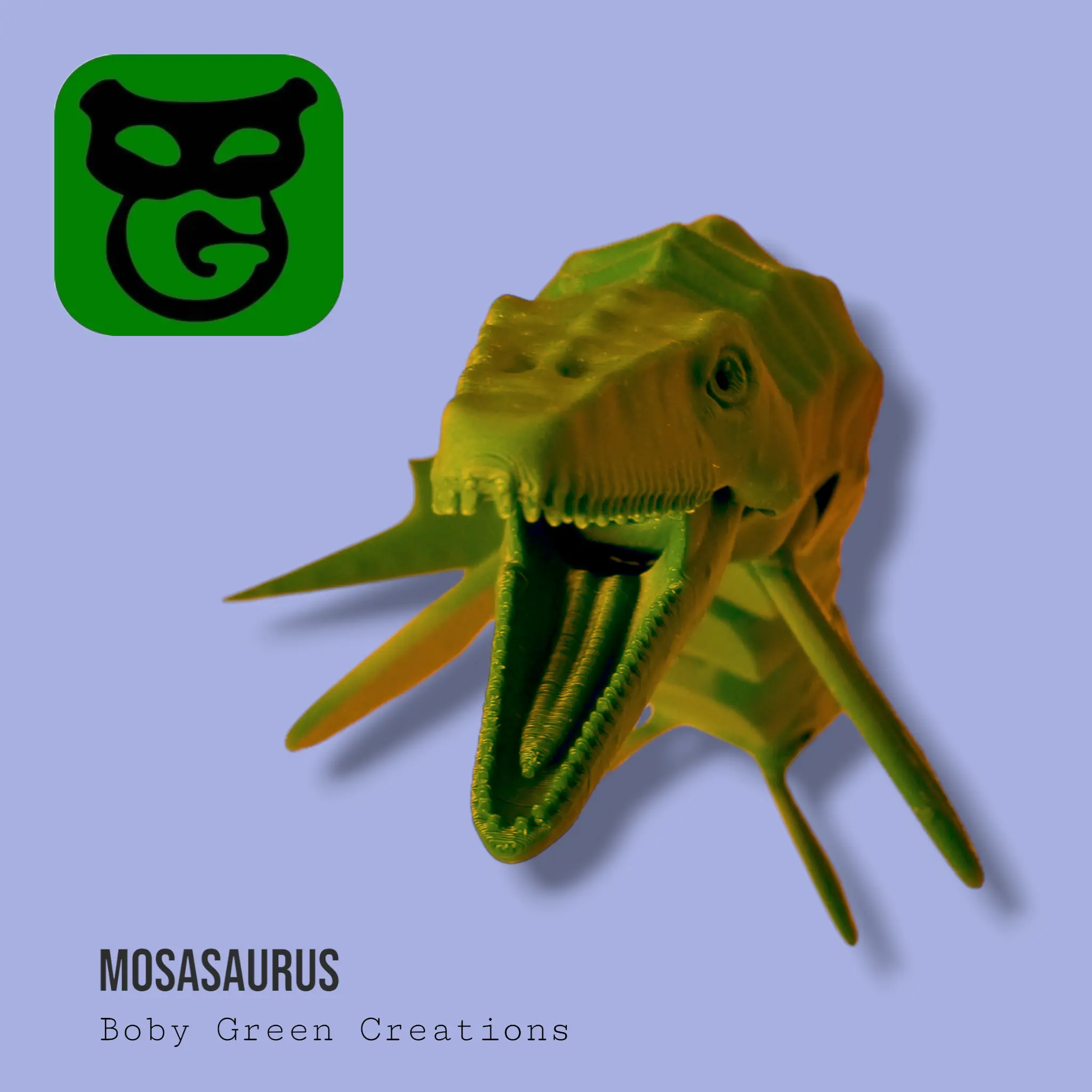 Mosasaurus V2 Flexi