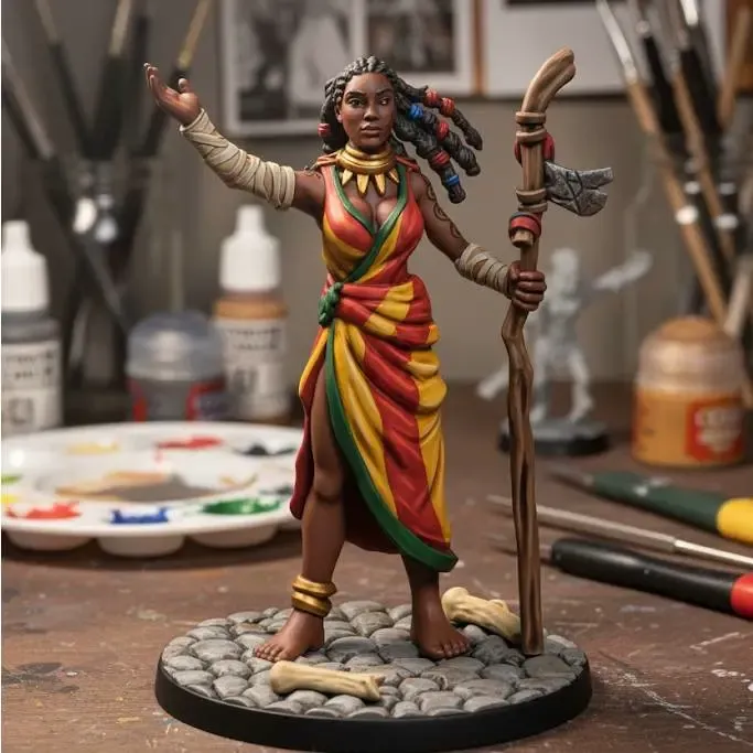 miniatura 55mm "Akachi Onyele"