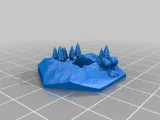 Custom forest tile set for Terraforming Mars - Forrest 1-5-5