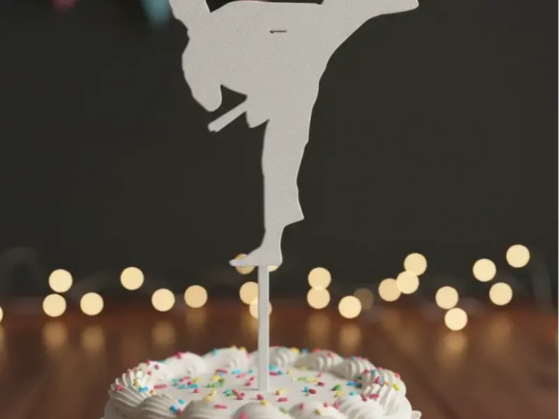 Cake Topper TaeKwonDo