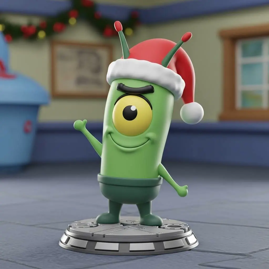 Plankton Navidad/ Plankton Christmas