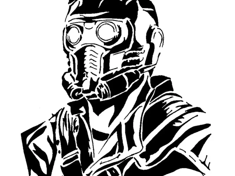 Starlord Stencil