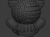 Knitted Panda (cute)-6