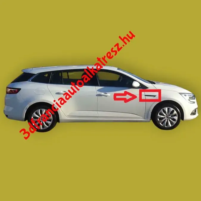 Renault Megane 4 sárvédő díszléc 990425039R