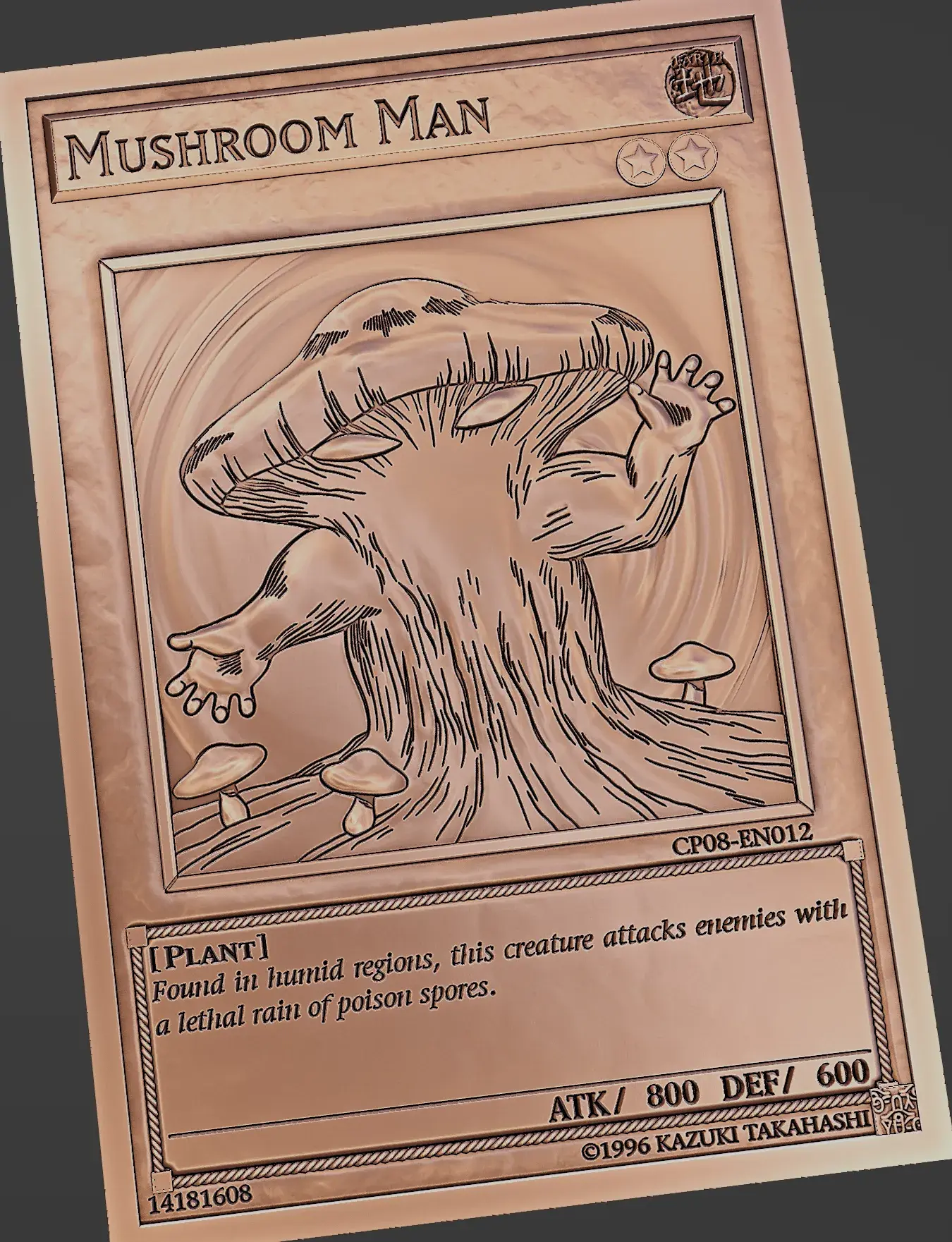 MUSHROOM MAN - YU-GI-OH!