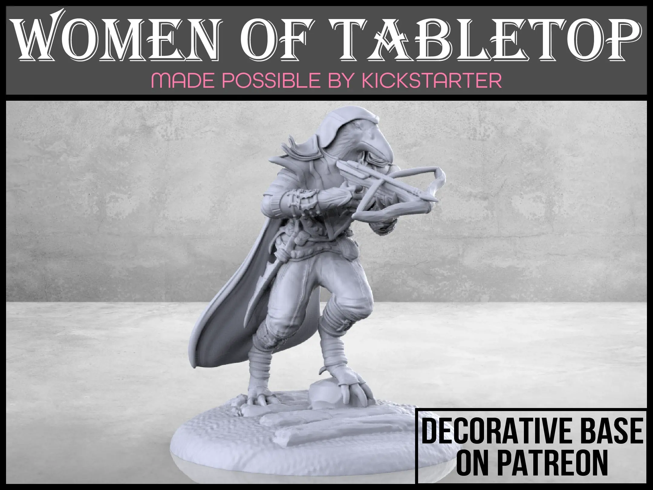 Birdfolk Rogue - Tabletop Miniature